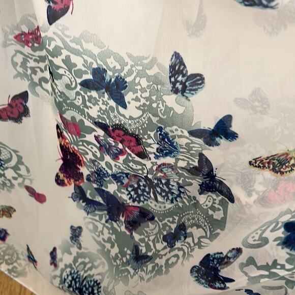 NWT FELT MAGLIETTA BUTTERFLY DETAIL SIZE L - Picture 7 of 11